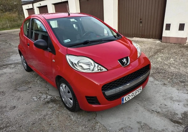 Peugeot 107 cena 8200 przebieg: 142000, rok produkcji 2009 z Kraków małe 92